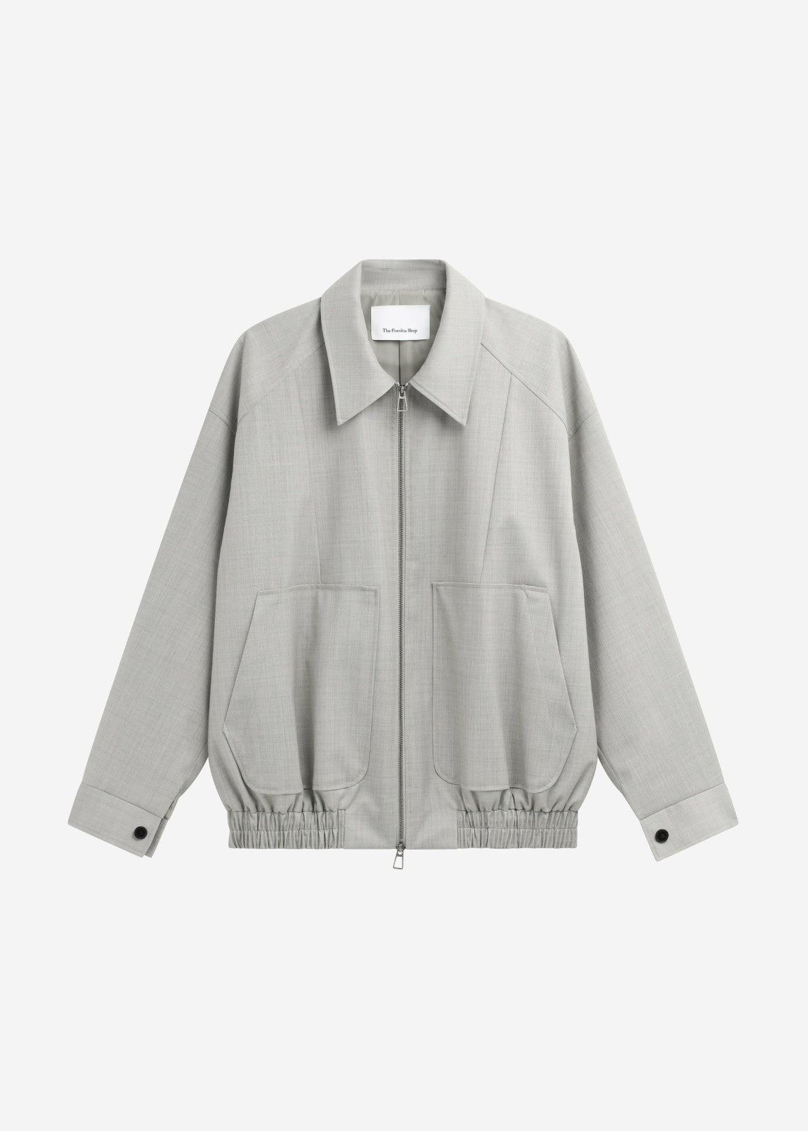 Felix Textured Jacket - Greige Melange