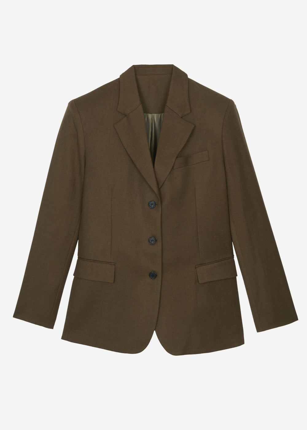 Halser Oversized Blazer - Brown