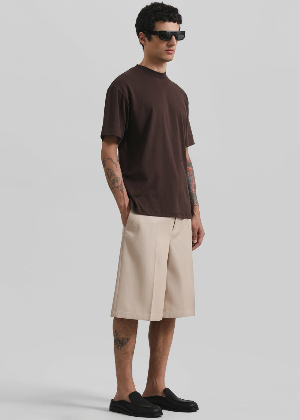 Belgrave Bermuda Shorts - Beige
