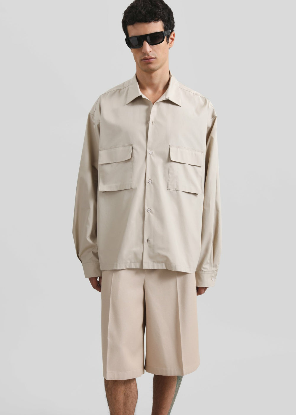 Belgrave Bermuda Shorts - Beige