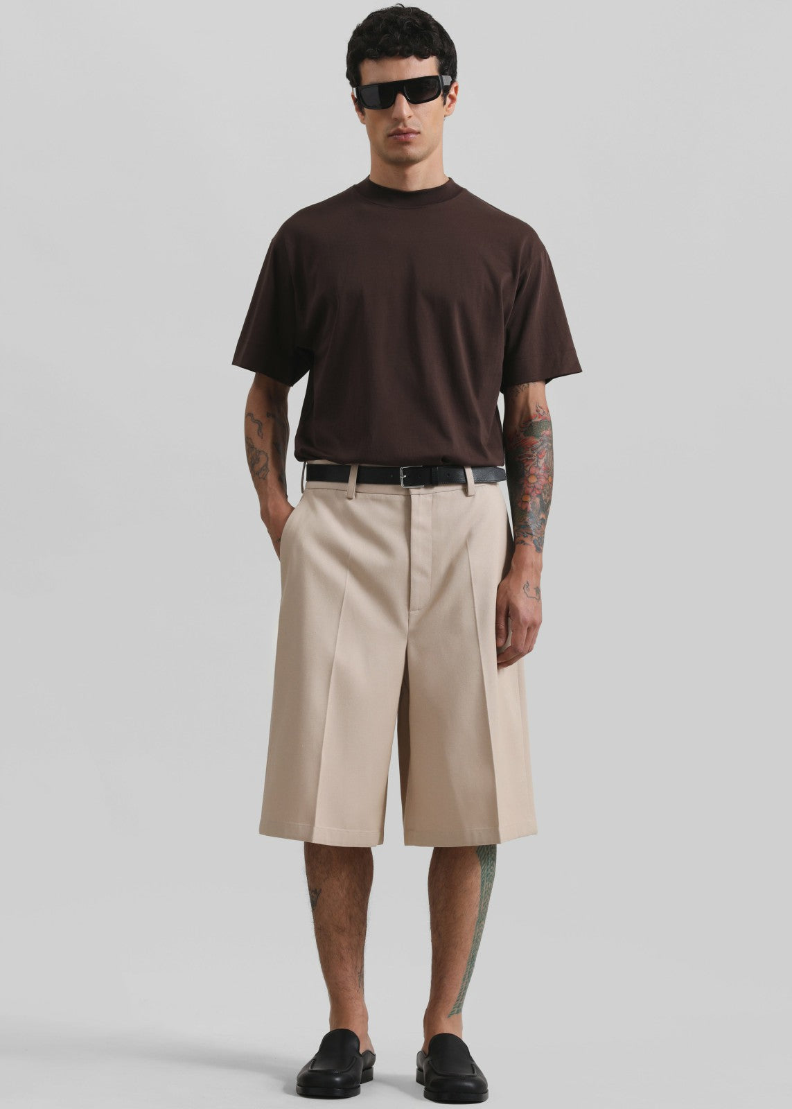Belgrave Bermuda Shorts - Beige