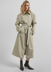 Indore Long Coat - Beige