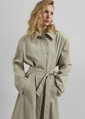Indore Long Coat - Beige