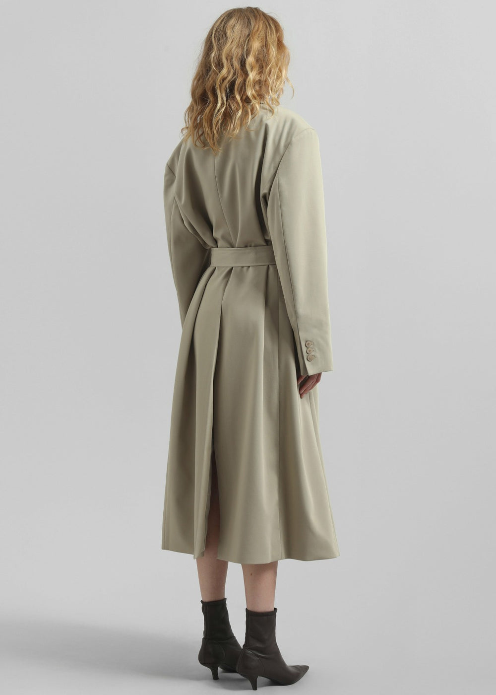 Indore Long Coat - Beige