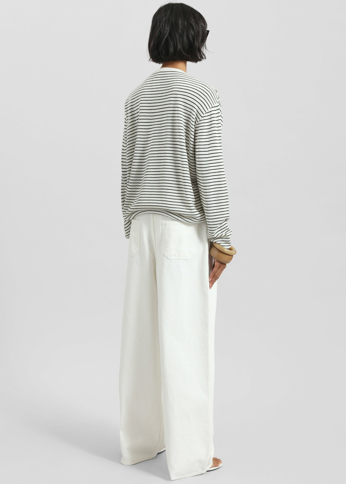Simo Straight Jeans - White
