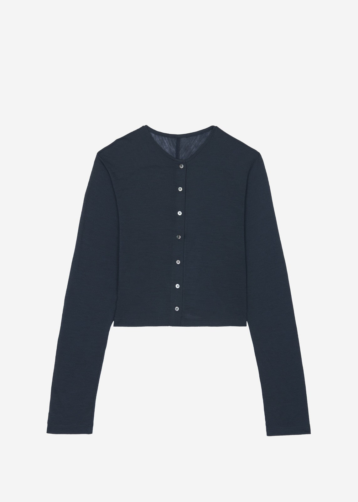 Vinni Thin Wool Cardigan - Navy