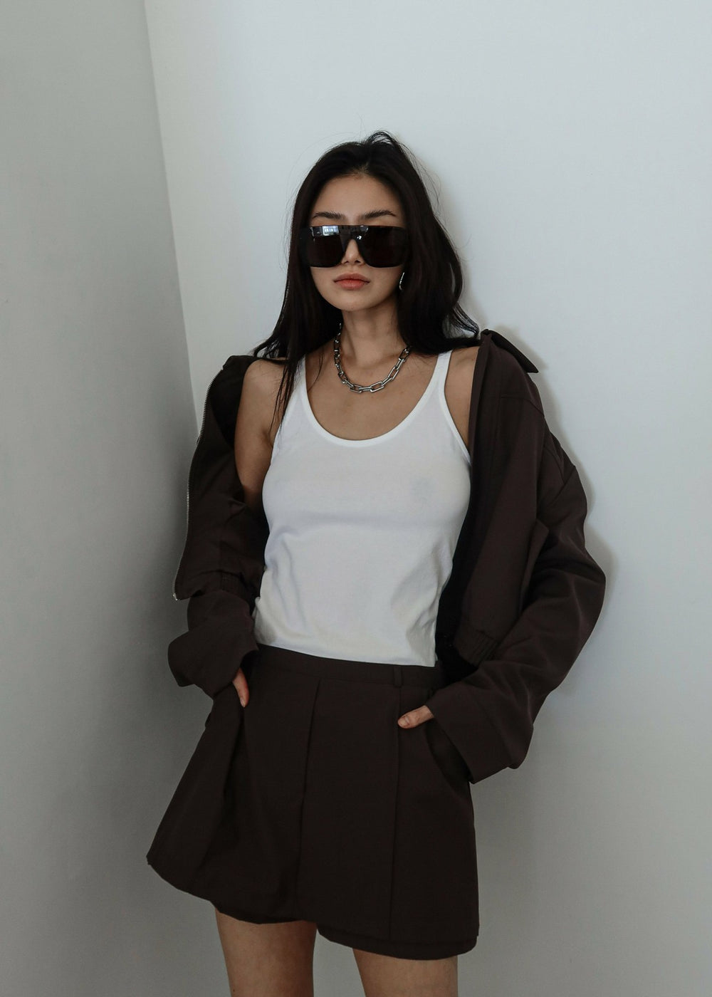 Hyde Skort - Brown