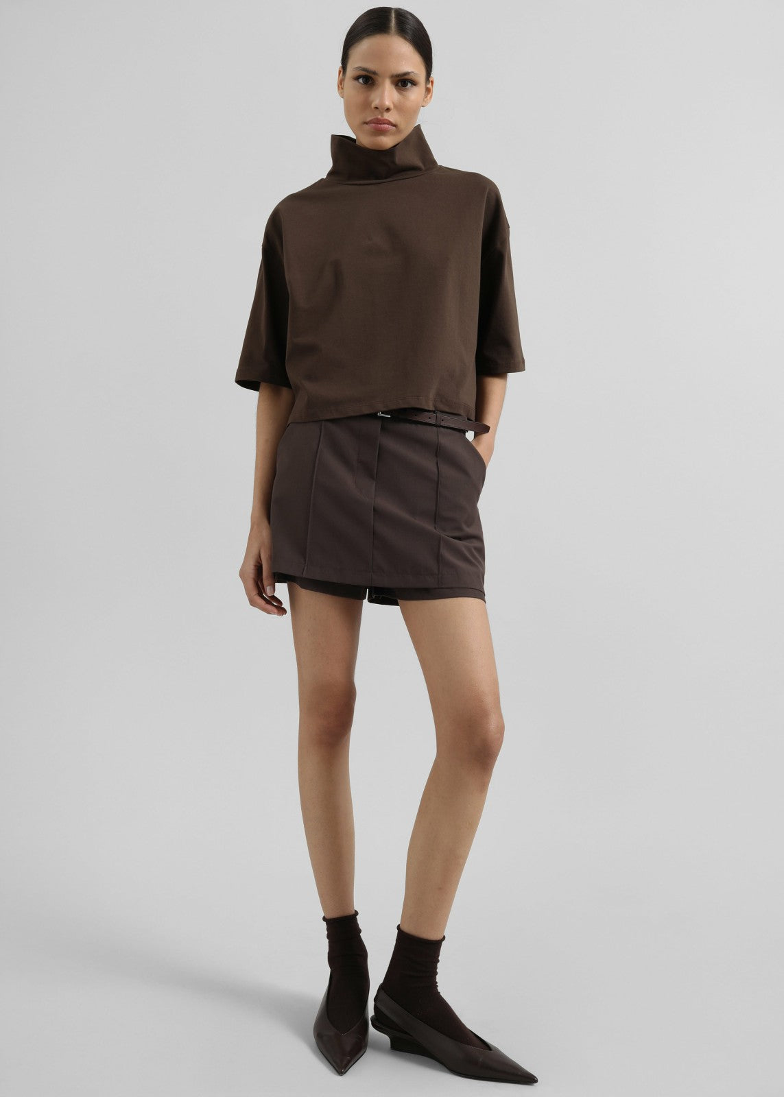 Hyde Skort - Brown