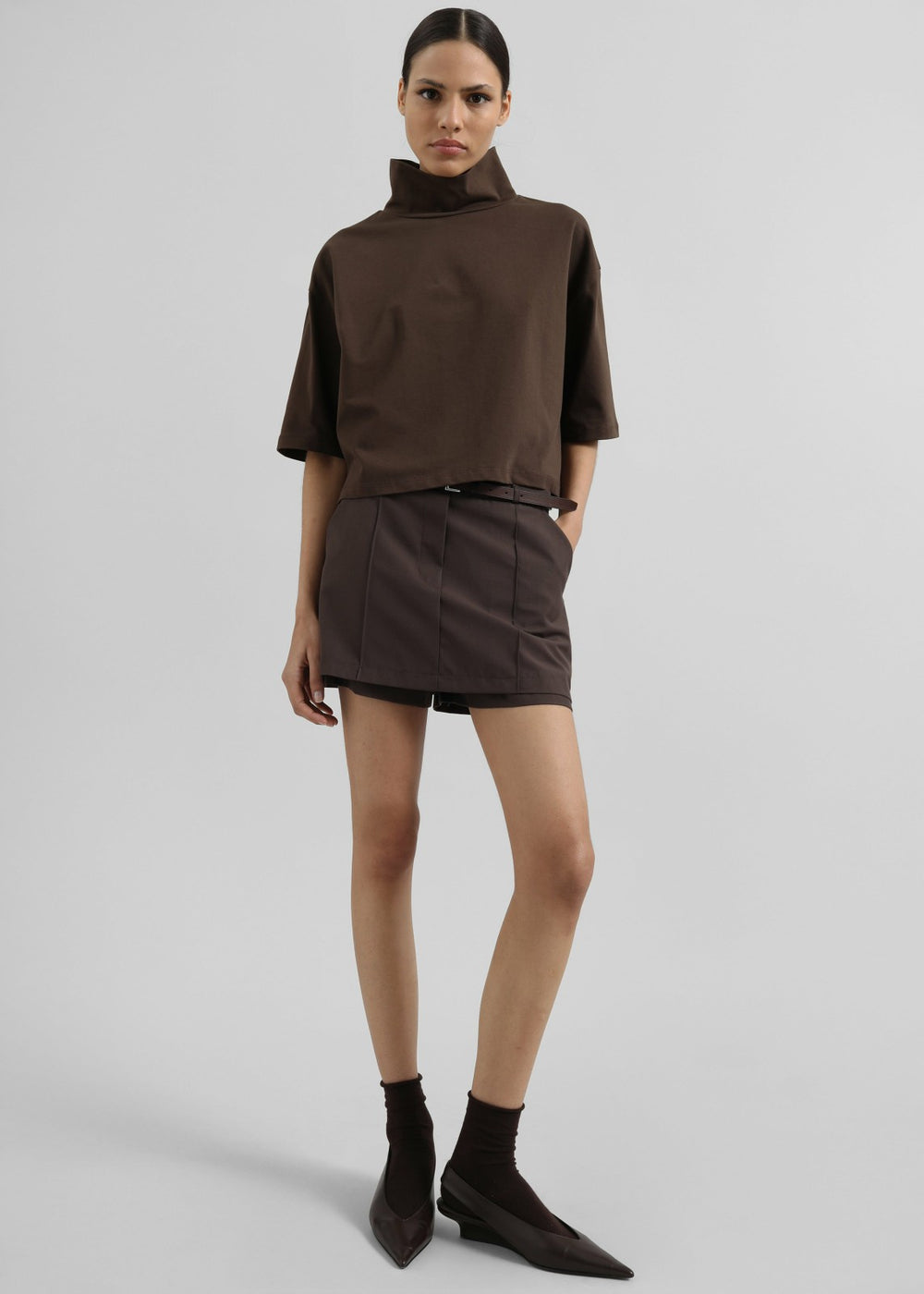 Hyde Skort - Brown