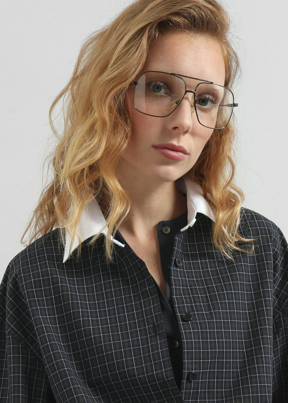 Weska Checked Plaid Shirt - Multicolor