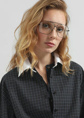 Weska Checked Plaid Shirt - Multicolor