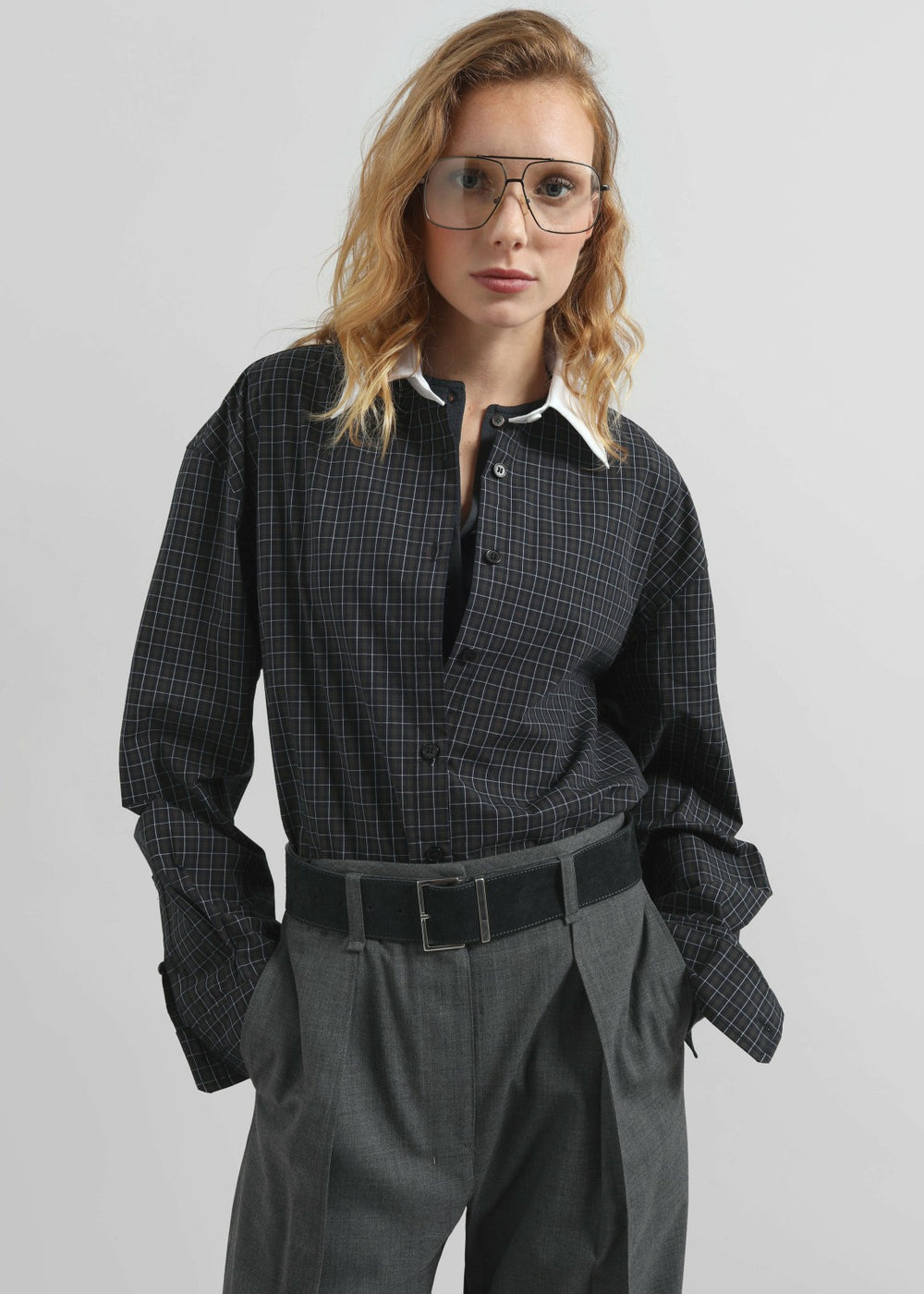 Weska Checked Plaid Shirt - Multicolor