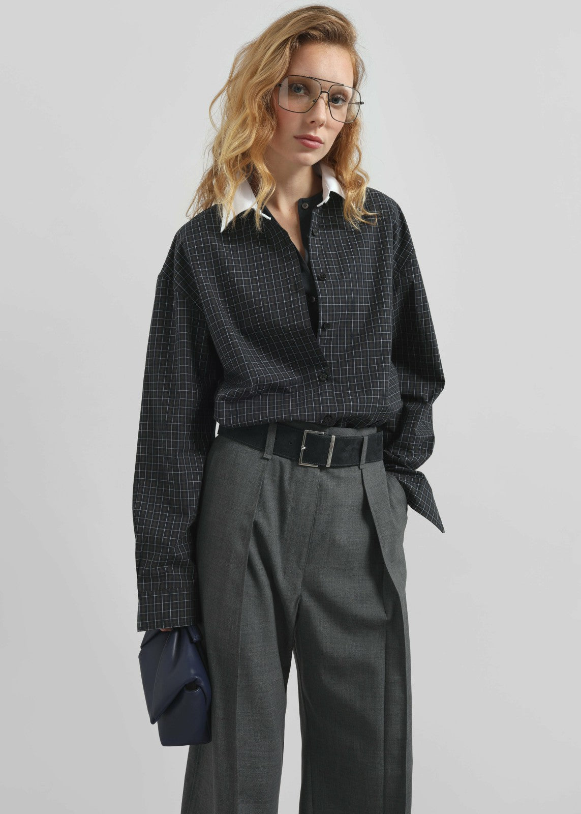 Weska Checked Plaid Shirt - Multicolor