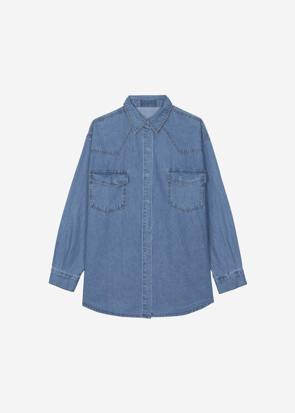 Desona Denim Shirt - Medium Wash