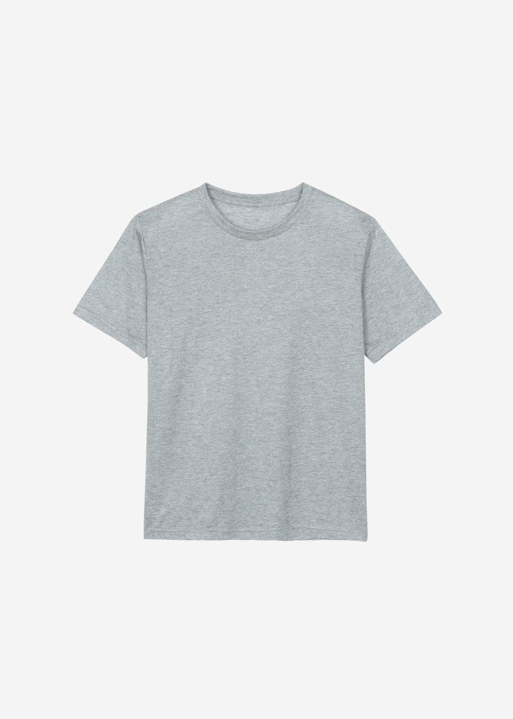 Amal Fluid Tee - Grey Melange