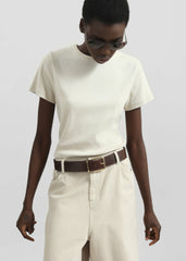 Eben Baby Tee - Light Beige