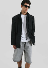 Louis Gabriel Nouchi Tailored Padded Jacket - Black