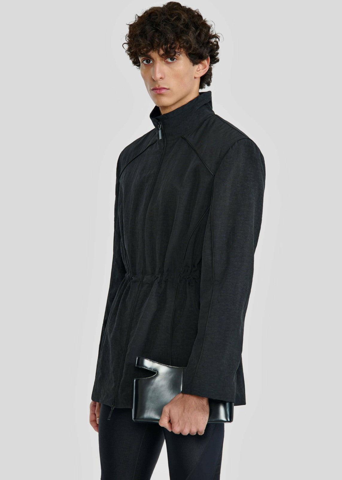 Louis Gabriel Nouchi Tailored Padded Jacket - Black