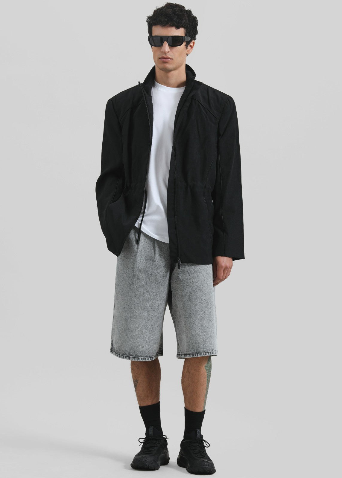 Louis Gabriel Nouchi Tailored Padded Jacket - Black