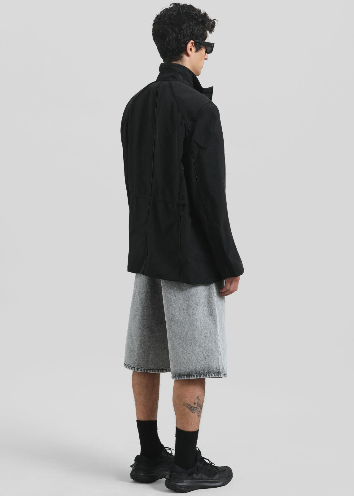 Louis Gabriel Nouchi Tailored Padded Jacket - Black