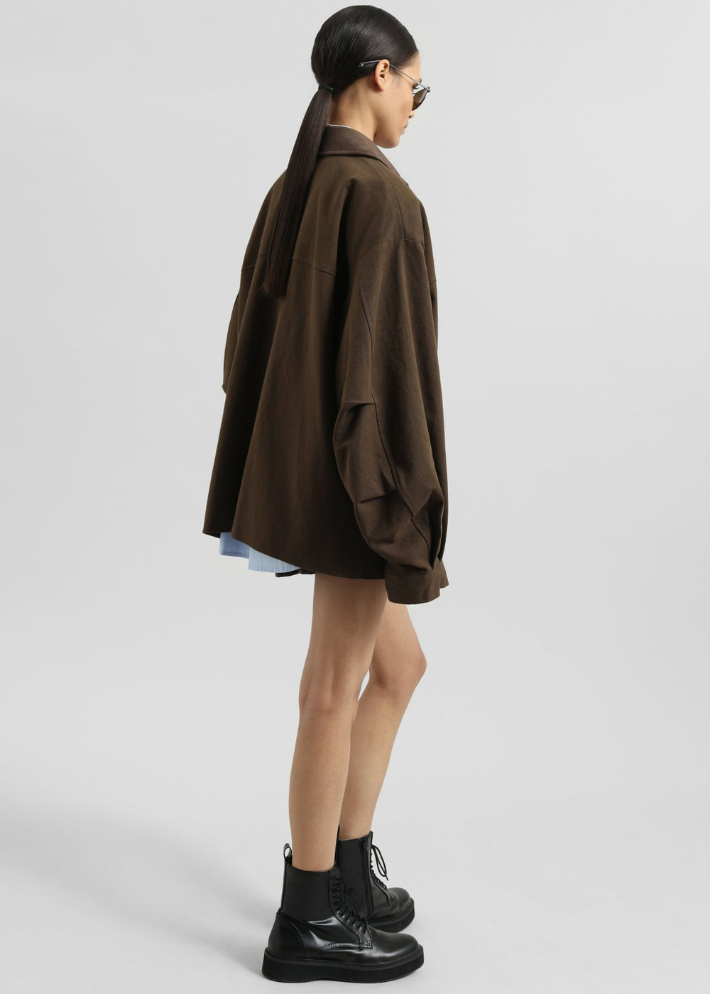Malia Utility Jacket - Brown