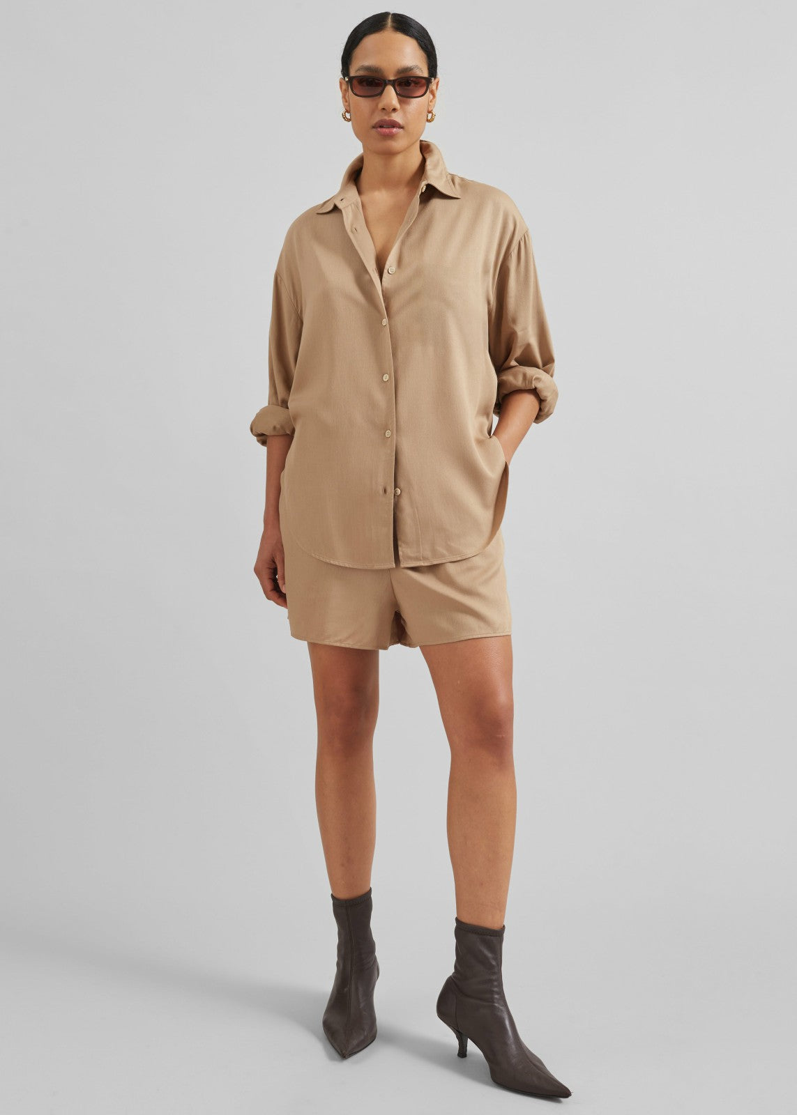 Lui Soft Shirt - Beige