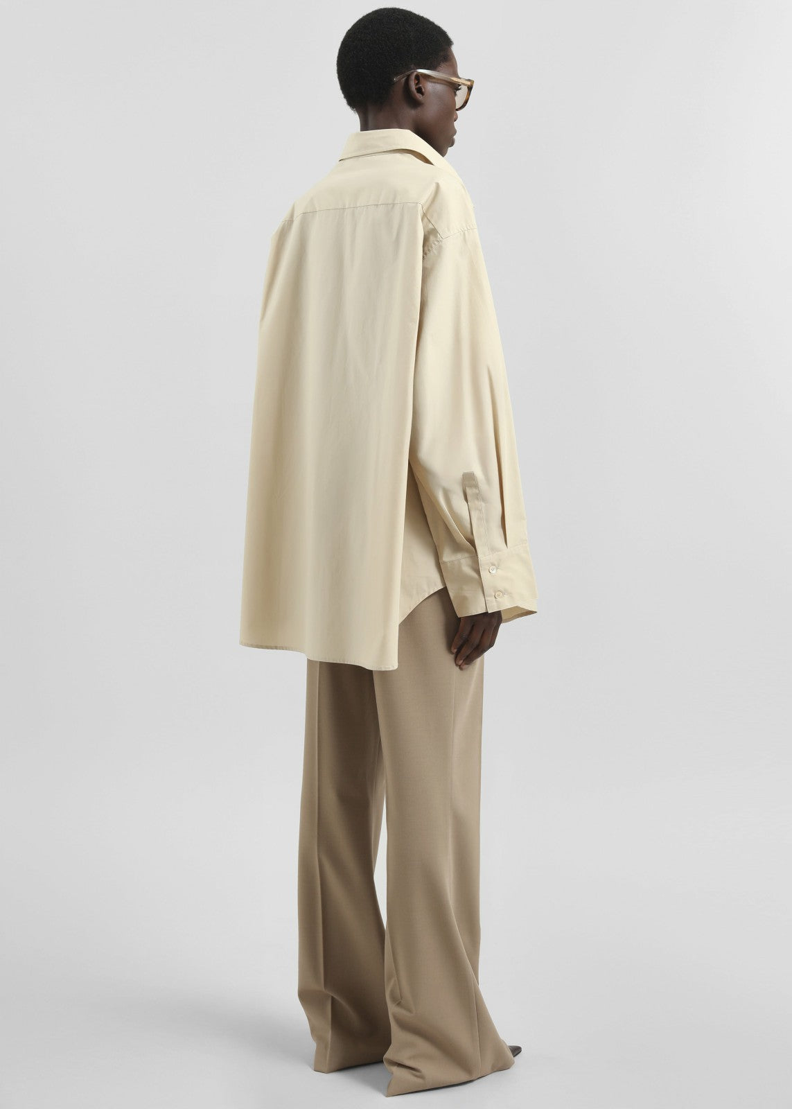 Kent Button Up Shirt - Beige