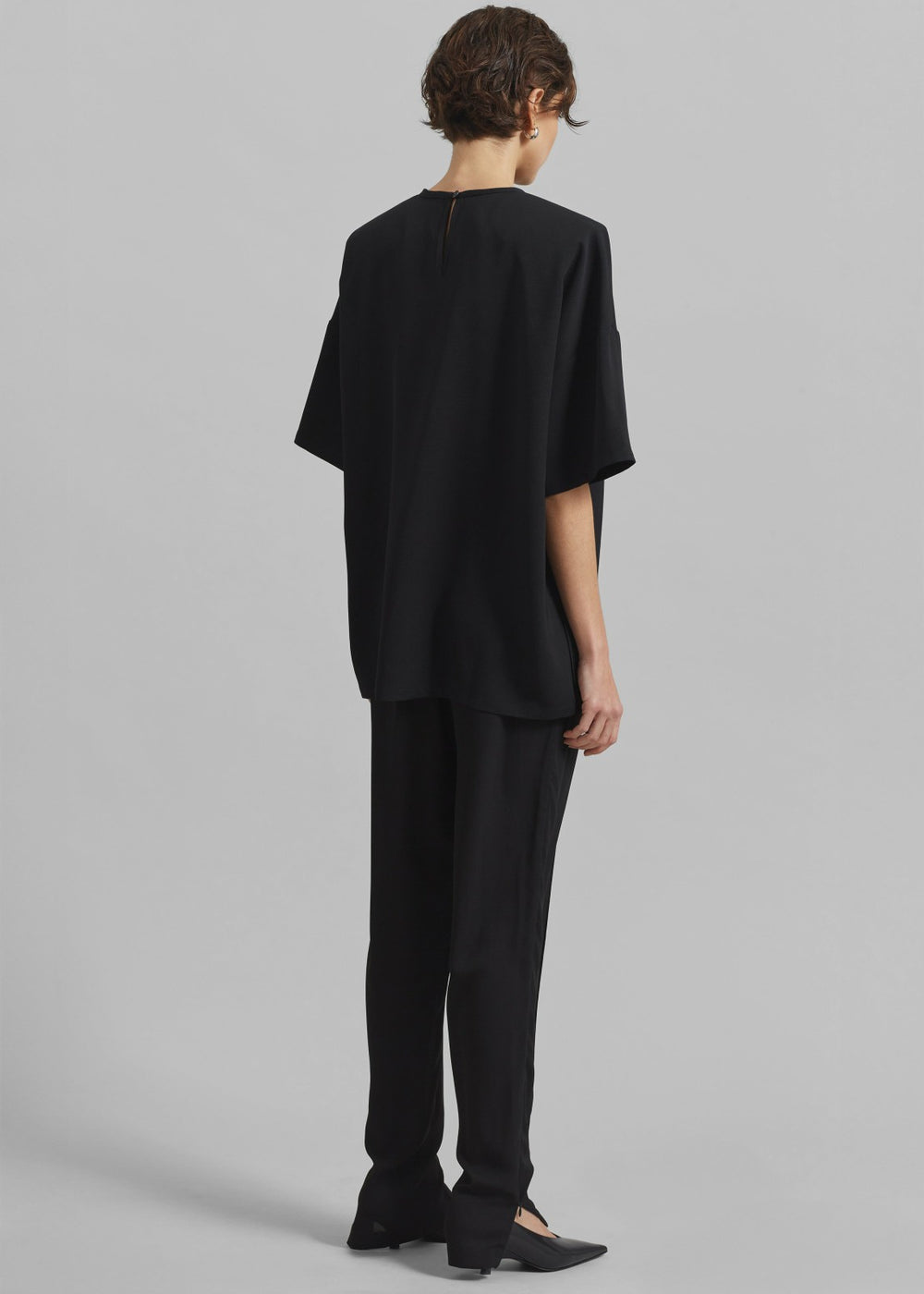 Callice Padded T-Shirt - Black