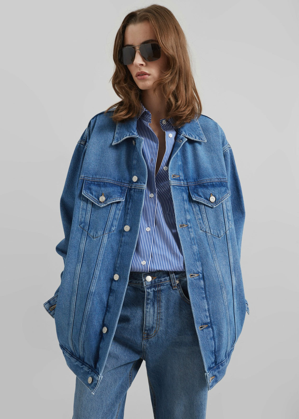 Marden Denim Jacket - Medium Wash