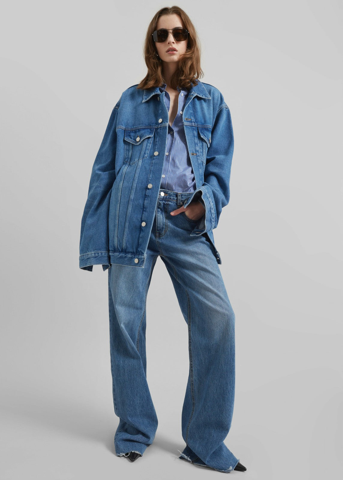 Marden Denim Jacket - Medium Wash
