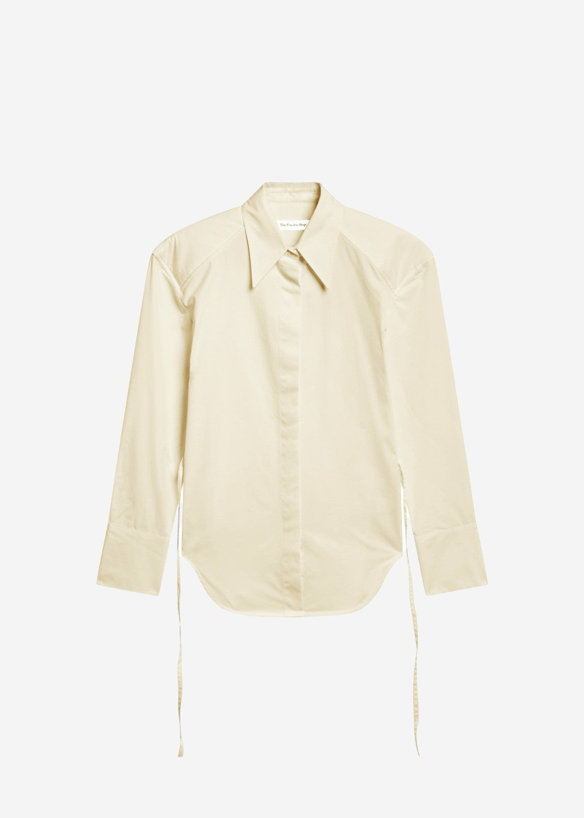 Bec Padded Shirt - Beige