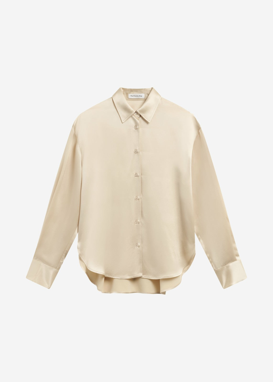 Peri Satin Shirt - Champagne