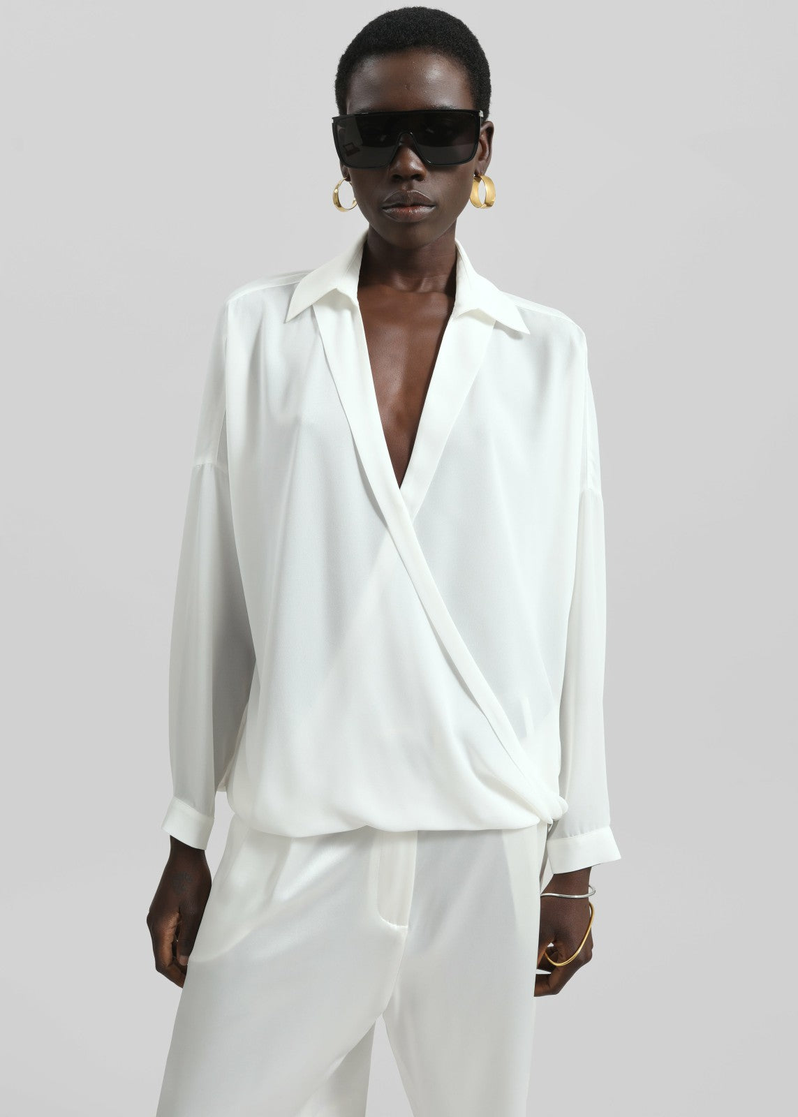 Roseau Blouse - White