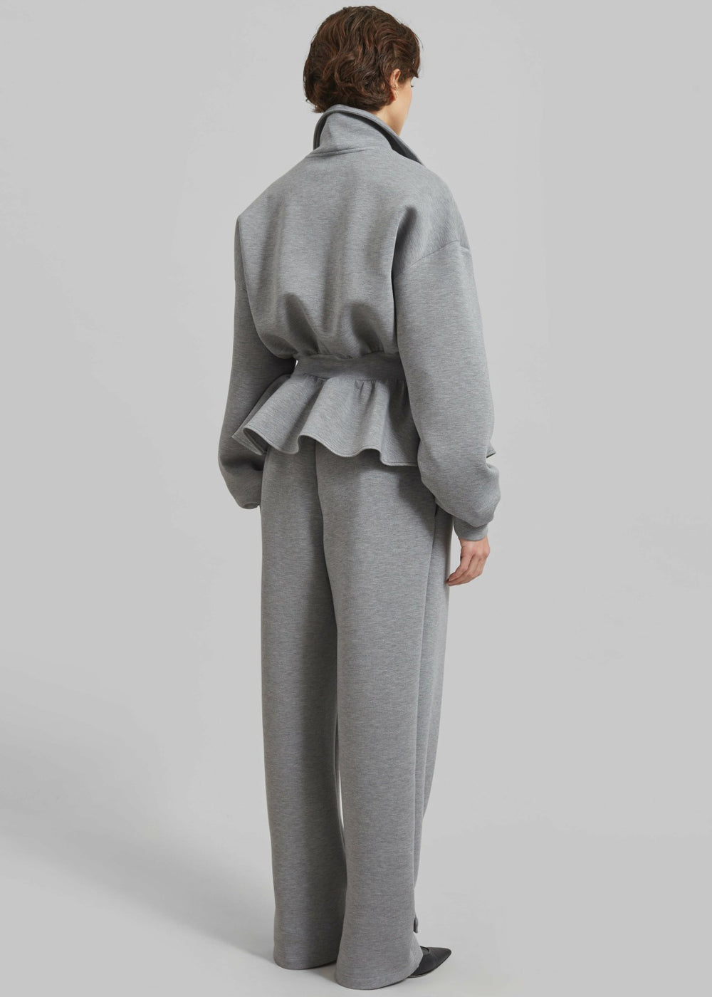Sorelle Peplum Jacket - Grey