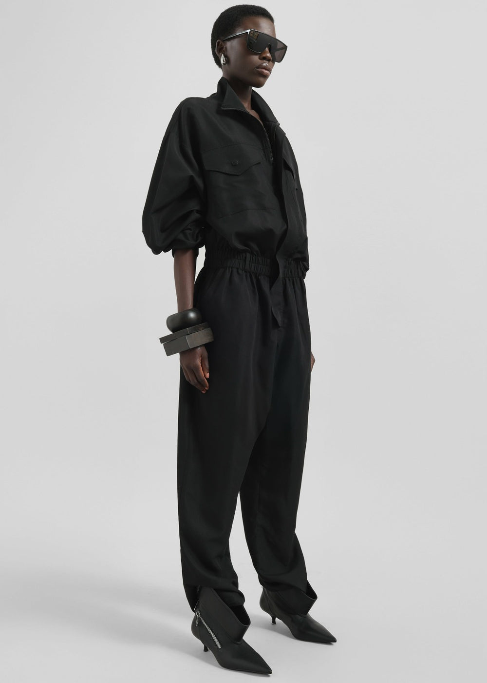 Tropez Jumpsuit - Black