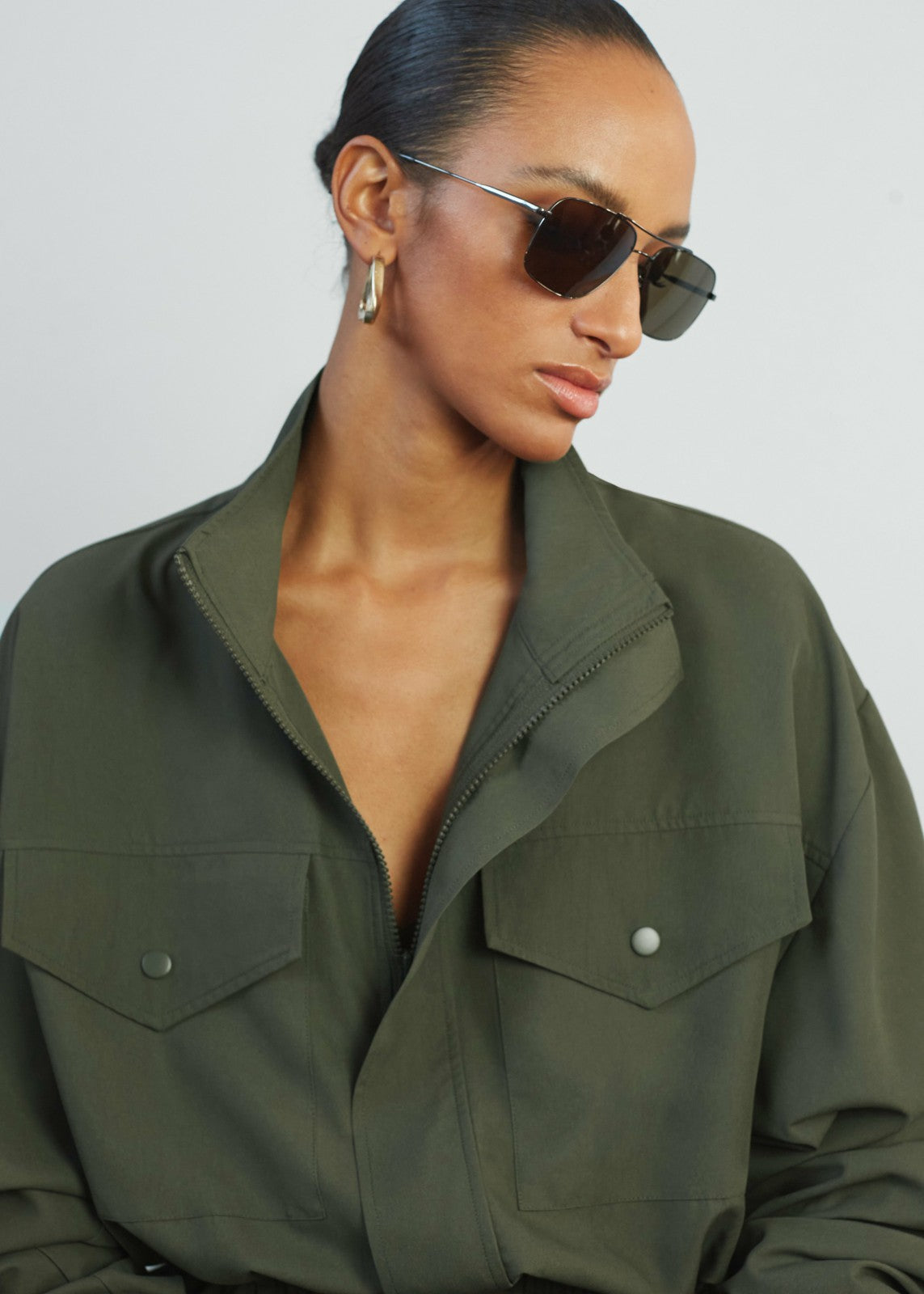 Tropez Jumpsuit - Khaki
