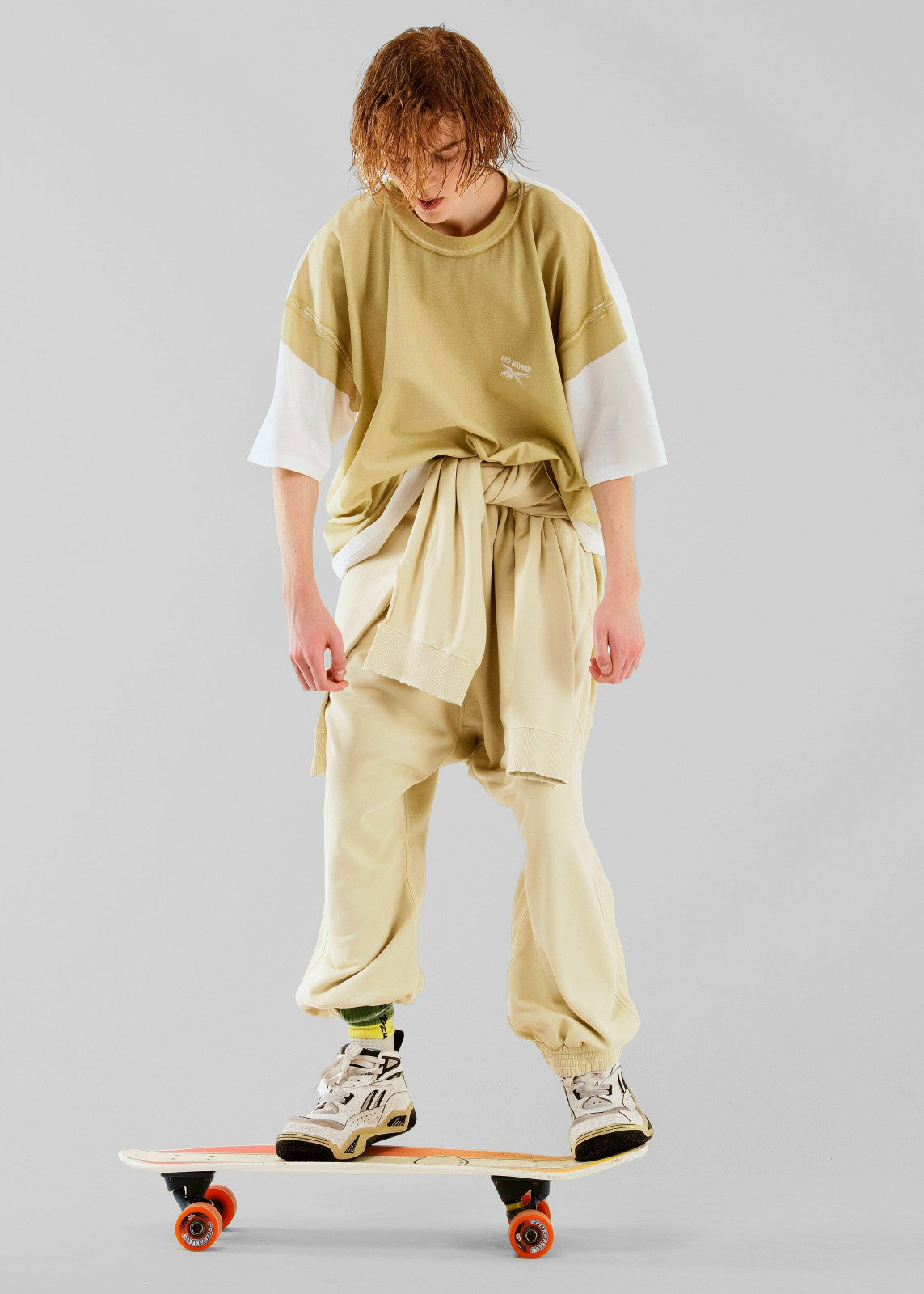 Hed Mayner x Reebok Sweat Joggers - Washed Sand