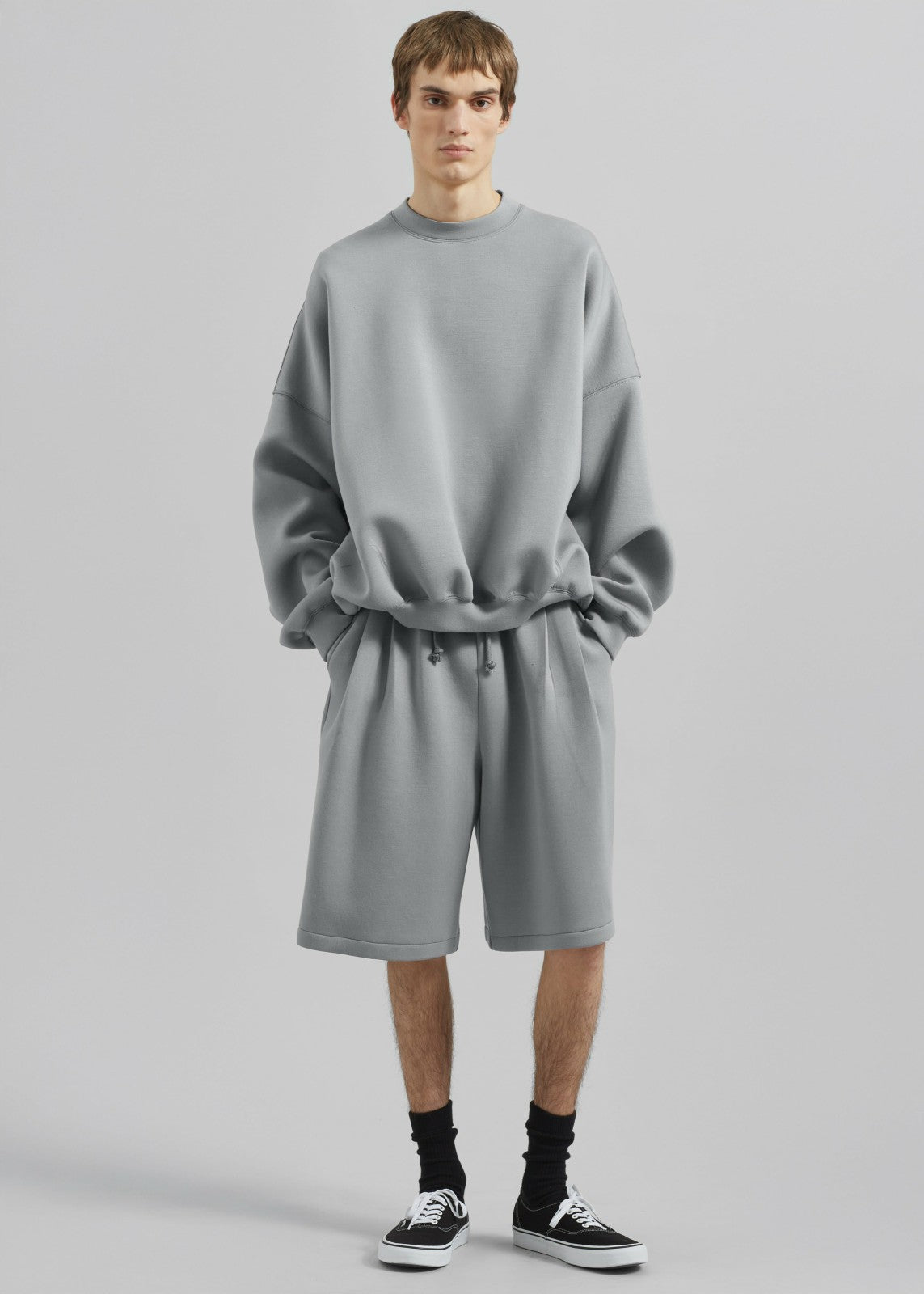 Tate Sweat Shorts - Grey