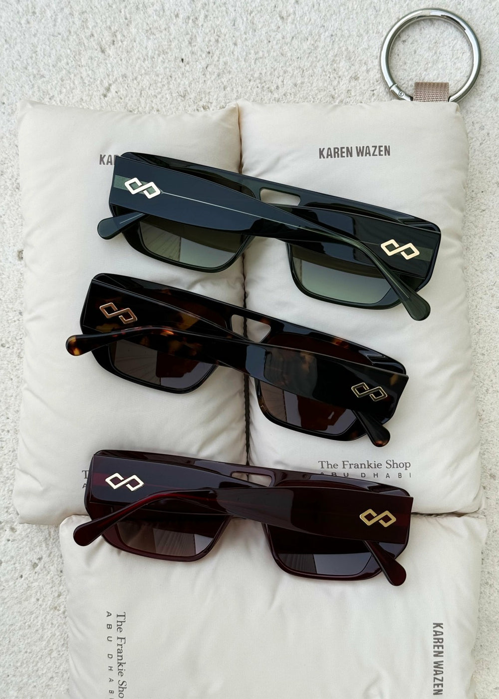 Karen Wazen x TFS Frankie Sunglasses - Khaki