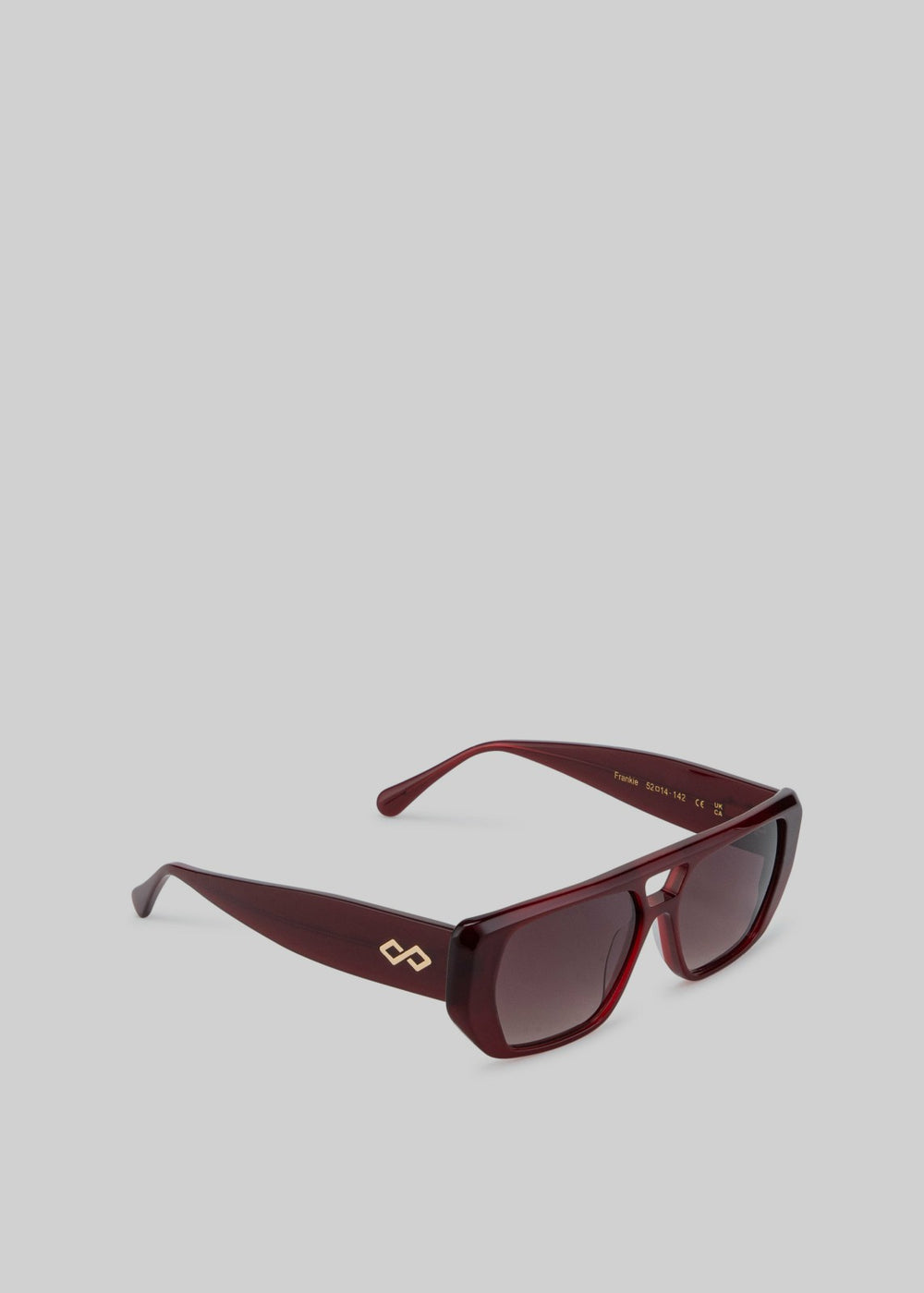Karen Wazen x TFS Frankie Sunglasses - Burgundy