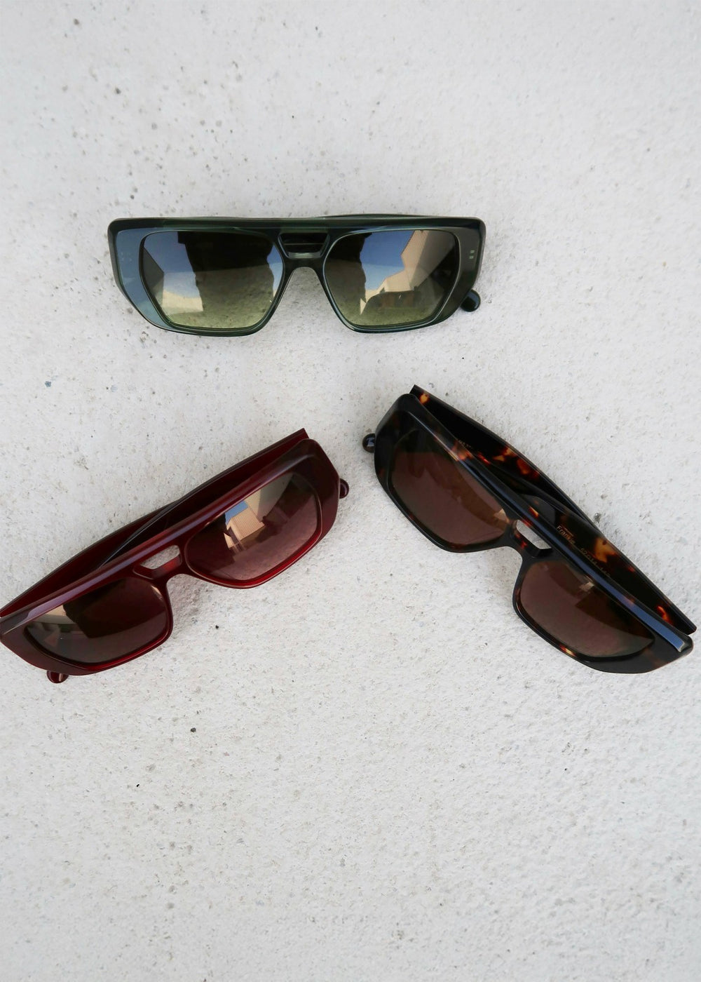 Karen Wazen x TFS Frankie Sunglasses - Burgundy