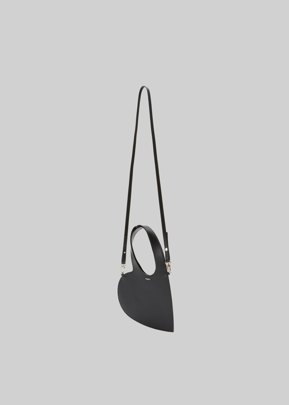 Coperni Crossbody Baby Heart Tote Bag - Black