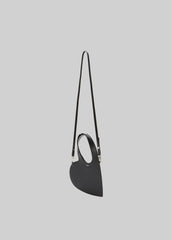 Coperni Crossbody Baby Heart Tote Bag - Black