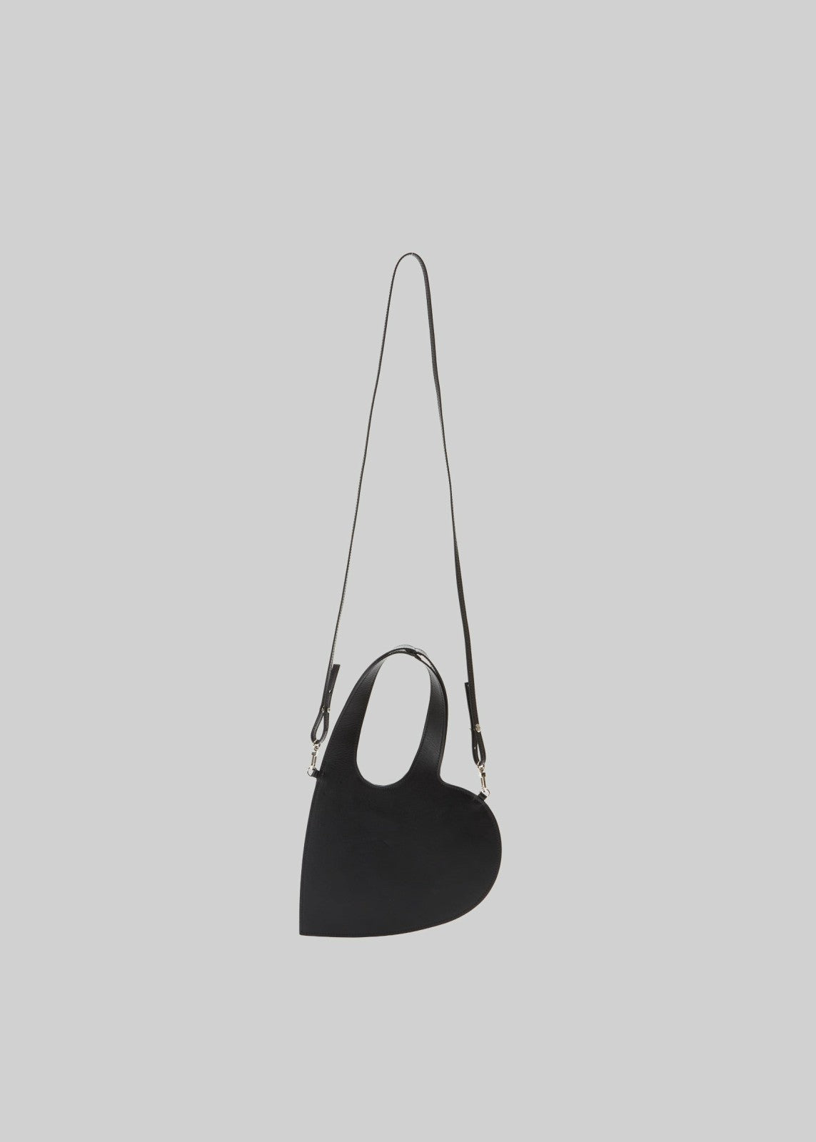 Coperni Crossbody Baby Heart Tote Bag - Black