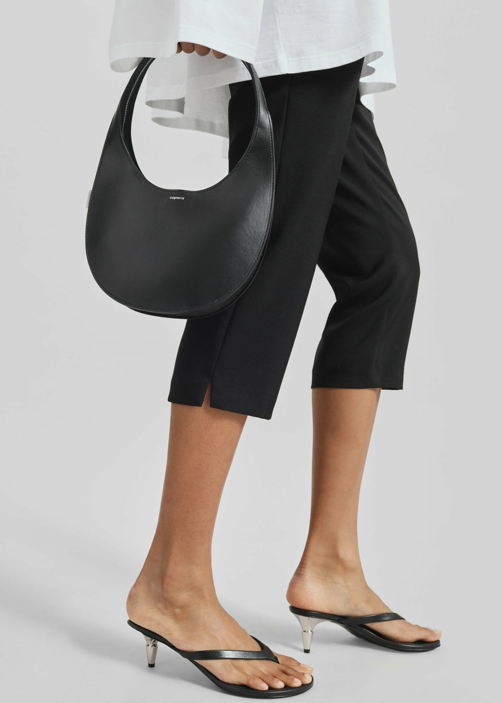 Coperni Double Gusset Swipe Bag - Black