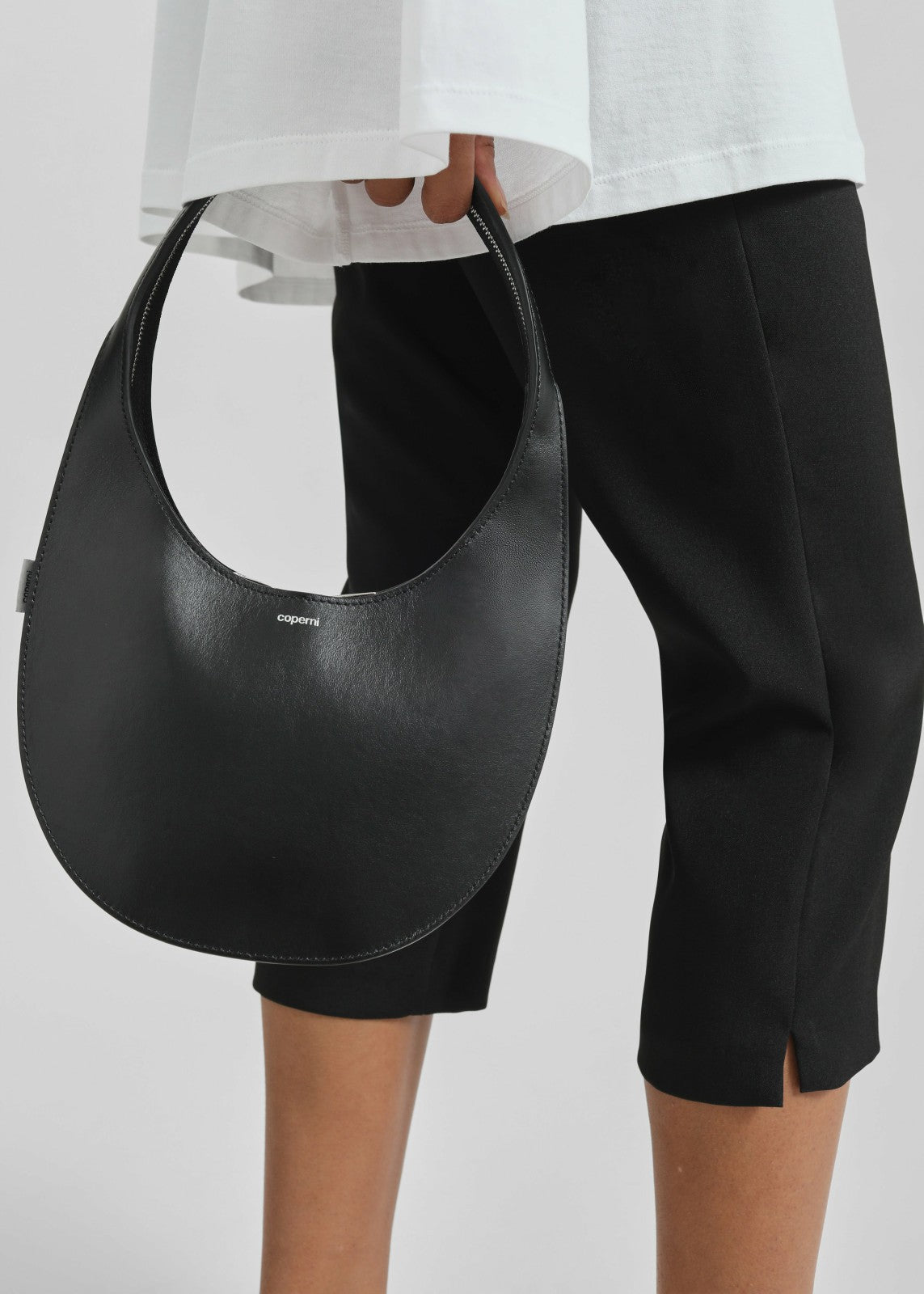 Coperni Double Gusset Swipe Bag - Black
