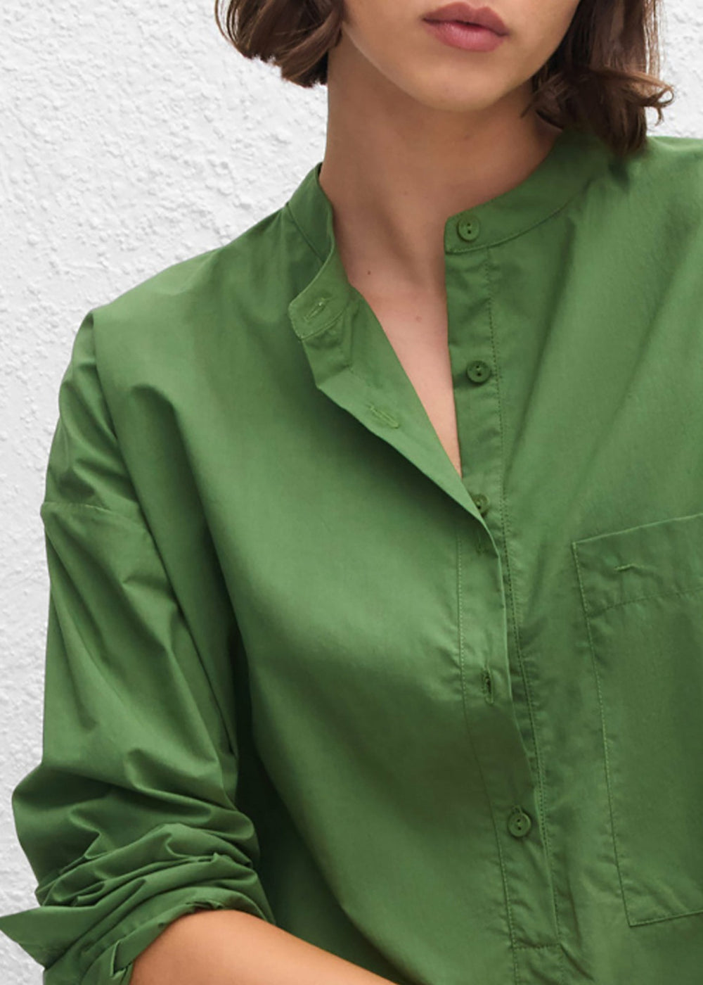 Matteau Popover Mini Shirt Dress - Cactus