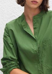 Matteau Popover Mini Shirt Dress - Cactus