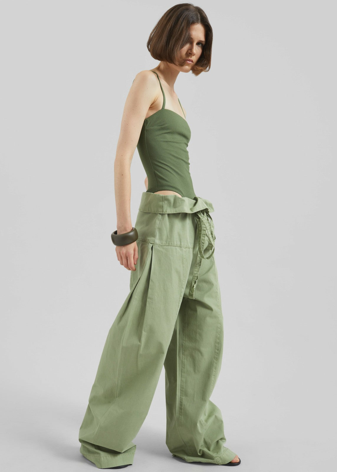 Matteau Petite Square Maillot - Safari Crinkle