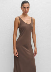 Matteau Bias Tank Dress - Truffle